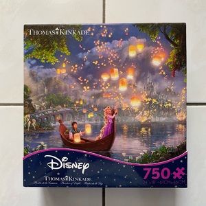 Disney Thomas Kinkade Tangled Puzzle 750 Pieces